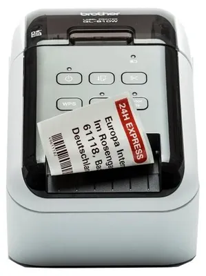 Productafbeelding van Brother QL-810WC, etikettenprinter, thermische directe afdruk, 300 x 300 DPI, 176 mm/s, kleur, met kabel en draadloos