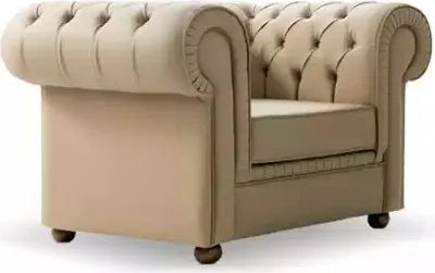 Produktbild von Chesterfield Sessel Luxus Büromöbel Einsitzer Polstersessel Modern