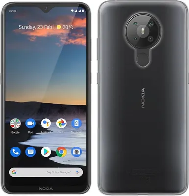Obrázek produktu pro Silikonové pouzdro Basic pro Nokia 5.3 Case TPU Soft Mobile Phone Cover Protection Transparent