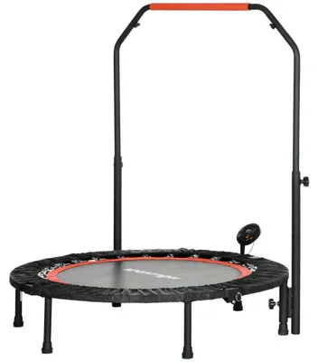 Obrázek produktu pro Mini trampolína – fitness trampolína – rehabilitační trampolína – trampolína pro posilování – trampolína pro cvičení – průměr 102 cm