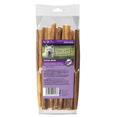 Produktbild von Chewies Sticks Hundesnack Rind Mini 60 g getreidefrei schonend luftgetrocknet