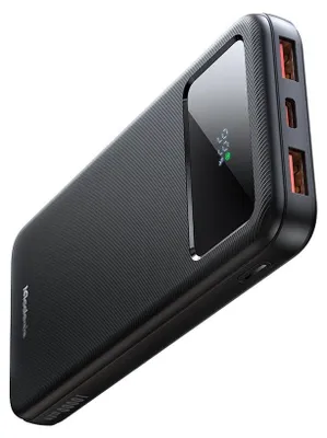 Obrázek produktu pro Mcdodo – Powerbanka USB-C + 2× USB-A 10 000 mAh 22,5 W s LED displejem – černá