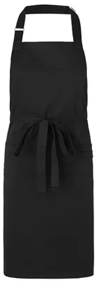 Produktbild von Neutral O92020 | Latzschürze Waiters Apron, 90 x 90 cm - Farbe: Black - Größe: 90 x 90 cm