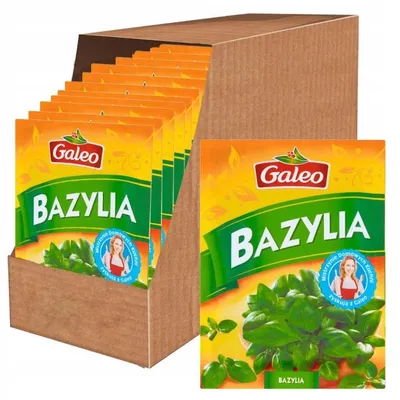 Productafbeelding van Galeo Basilicum kruidenmix, 8 gram per verpakking, 22 stuks