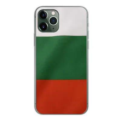 Produktbild von MuchoWow® Handyhülle Schutzhülle Hülle für iPhone 11 Pro Nahaufnahme der Flagge von Bulgarien Silikon Softcase Handy Hülle - Handy
