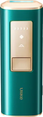 Zdjęcie produktu dla Ulike IPL Haarentferner Air 2 Dark Green, Intensywne światło impulsowe (IPL), Ciemny Zielony, 19,8 J/cm², 15 min, 7 min, Brzuch, Pośladki, Zewnętrzna część ramion, Wewnętrzna część ramion, Klatka piersiowa,...