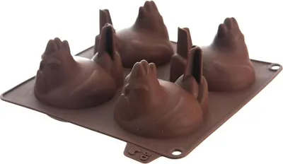 Obrázok produktu pre Silikónová forma na muffiny, sušienky a čokoládu - kuriatka