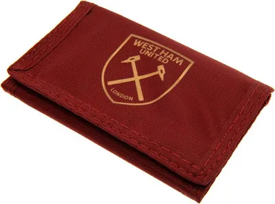 Produktbild von West Ham United FC - Peněženka s nápisem "Colour React" TA9304 (jedna velikost) (vínově červená/zlatá)