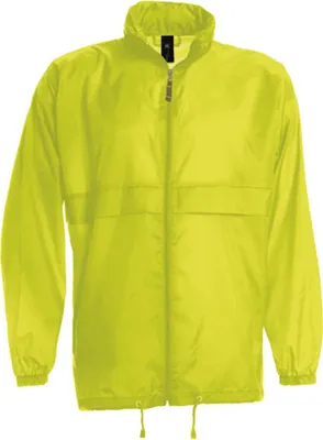 Image de B&C JU800 | Jacket Sirocco / Uni - Couleur : Ultra Yellow - Taille : XL