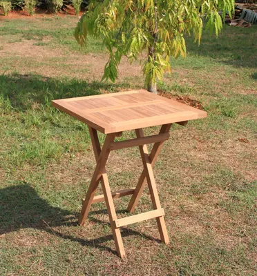 Produktbild von Klapptisch Gartentisch 60 x 60 cm in Premium Teak