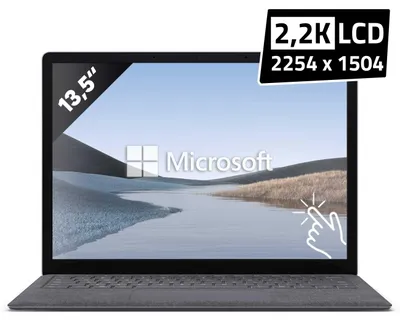 Produktbild von Microsoft Surface 3 13,5 Zoll Notebook i7 10.Gen 16GB 250GB SSD 2256x1504 Win11P