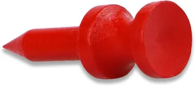 Biologisch abbaubare rote Golf-Tees aus Bambus, 32MM, 100 Stück, nachhaltig und umweltfreundlich