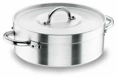 Image de Lacor 20060 Stewpot 60CM Casserole avec couvercle, aluminium, 60 cm de diamètre