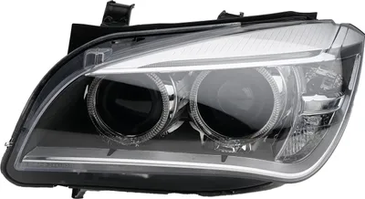 Immagine prodotto di Faro anteriore sinistro compatibile con BMW X1 E84, dotato di sistema di illuminazione adattiva per veicoli con sistema di sterzo attivo, dal 07/12 al 03/14, marca Johns