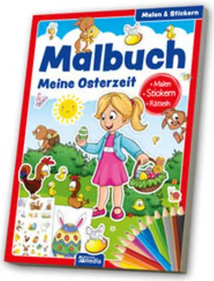 Produktbild von Malbuch Meine Osterzeit