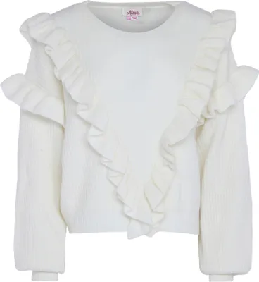 Immagine prodotto di Maglione da donna Aleva - bianco lana, M/L