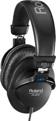 Image de Roland RH-200 Casque & Écouteurs Filaire Bandeau Musique Noir (085430)