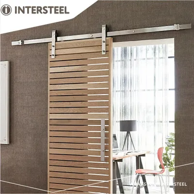 Produktbild von Intersteel Schiebetürsystem Basic Edelstahl gebürstet