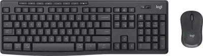 Image de Logitech 920-012072 - Sans fil - RF sans fil + Bluetooth - Commutateur à membrane - QWERTY - Graphite - Souris en