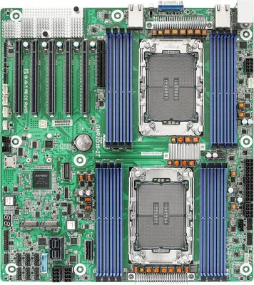 Produktbild von ASRock Rack GNR2D16-2T - Hauptplatine - SSI EEB