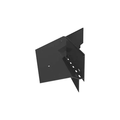Productafbeelding van Renoplast aluminium dakgootprofiel W60, ventilatiebodem, binnenhoek 135°, grafietkleur