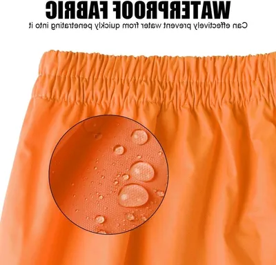 Reflektierende Sicherheitsregenhose für Männer und aus Keine Angaben erforderlich, Hauptbild
