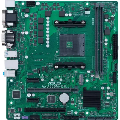 Produktbild von Asus 90Mb18F0-M0Eayc Pro A520M-C Ii/Csm//Am4,A520,M.2,Dp,Hdmi,Pci,Mb