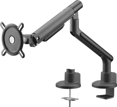 Obrázok produktu pre Držiak na monitor, jednoramenný Dynamic ONE FOR ALL, VESA 100, 13–32 palcov, max. 8 kg, výškovo nastaviteľný, čierny