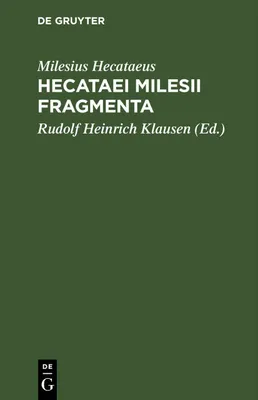 Produktbild von Hecataei Milesii Fragmenta