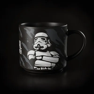 Productafbeelding van Porseleinen Koffiemok met Stormtrooper Design