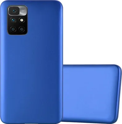 Zdjęcie produktu dla Cadorabo etui ochronne do Xiaomi RedMi 10 / RedMi NOTE 11 4G w kolorze niebieskim etui na telefon silikonowe etui TPU Cover Case