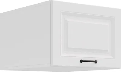 Produktbild von Aufsatzschrank Hochschrank 50 cm STILO Weiss Küchenzeile Küchenblock Küche Landhaus