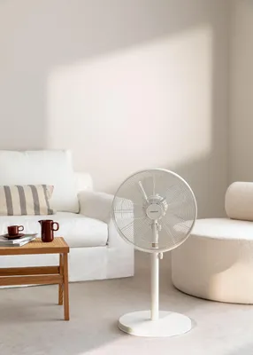 Produktbild von AIR STAND WOOD - Retro Standventilator mit Oszillation 50W