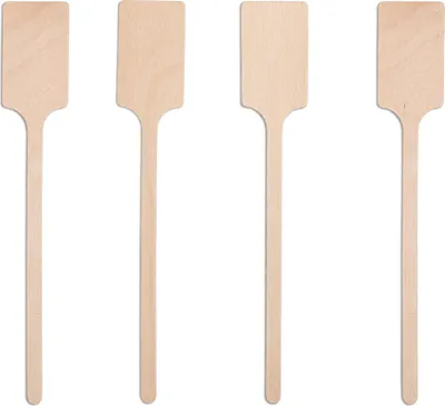 Produktbild von Holzrührstäbchen 16 cm 4 Stück.