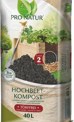 Produktbild von Pro Natur Hochbeet Kompost 40l
