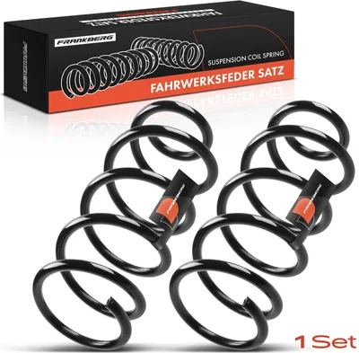 Immagine prodotto di Frankberg 2x molla sospensione asse posteriore per Fiat Brava 182 Bravo I 1.2L 1.4L 1.6L 1.9L 1995-2002