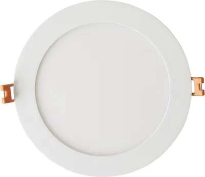 Obrázok produktu pre Led Spot - Zapustené bodové svietidlo 15W 4000K neutrálna biela bez Led bodov - Led stropný spot ø 172mm, biely 230V