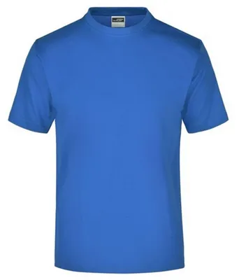Imagen del producto de Camiseta "Medium" de cuello redondo, uni, para hombre/mujer, marca James and Nicholson, modelo LT2519 (Talla L), color azul real