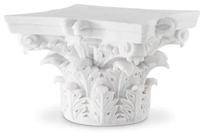 Produktbild von Casa Padrino Luxus Barock Marmor Couchtisch Weiß - Handgefertigter Barockstil Marmor Wohnzimmertisch - Prunkvolle Luxus Barock Marmor Wohnzimmer Möbel