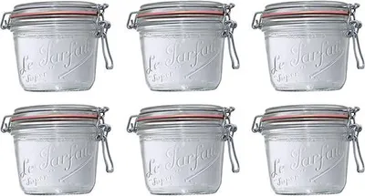 Produktbild von Set mit 6 terrinengläsern 500g Le parfait 908655