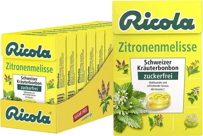 Produktbild von Ricola Böxli - Zitronenmelisse zuckerfrei - 50g