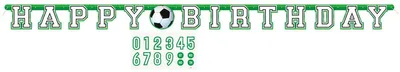 Produktbild von Fußball Girlande + Zahlensticker