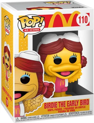 Produktbild von Mc Donalds - Birdie The Early Bird 110 - Funko Pop! - Vinyl Figur