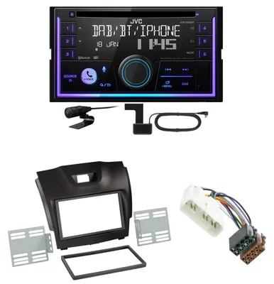 Produktbild von JVC KW-DB95BT Bluetooth Digitalradio USB CD Einbauset für Isuzu D-Max 2