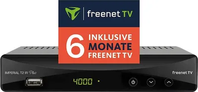 Produktbild von Imperial T2 IR plus, Ethernet (RJ-45), Full HD, DVB-T2, 1080i, 1080p, H.265, HEVC, 1000 MB