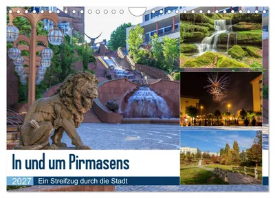Immagine prodotto di A Pirmasens e dintorni (calendario da parete 2027, formato DIN A4 orizzontale), calendario mensile CALVENDO