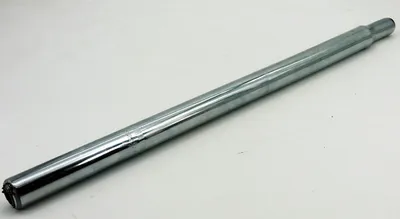Produktbild von Extra lang verstärkte Sattelstütze 500mm Stahl chrom verstärkt Ø 27,2 - 31,8 mm
