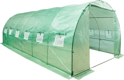 Obrázok produktu pre Kondela Záhradný fóliovník Felko Typ 3 300x600x200 cm - zelená