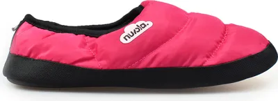 Produktbild von NUVOLA. Hausschuhe Herren Damen rutschfester Sohle warm gepolstert bequem fuchsie 36/37 EU - UNCLAG