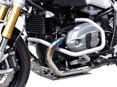 Produktbild von ZIEGER Sturzbügel kompatibel mit BMW R nineT silber